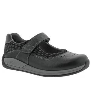 NEW DREW women trust shoes in black leather